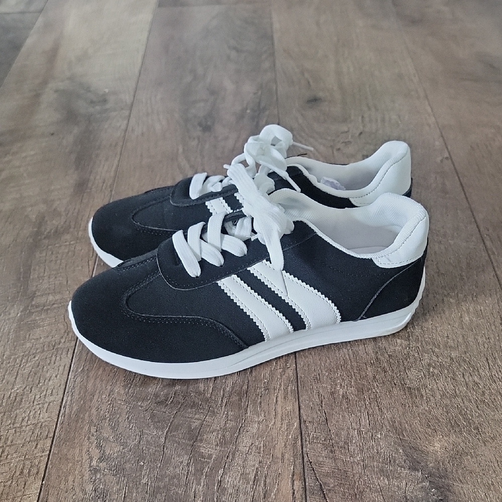 Black and White Sneakers